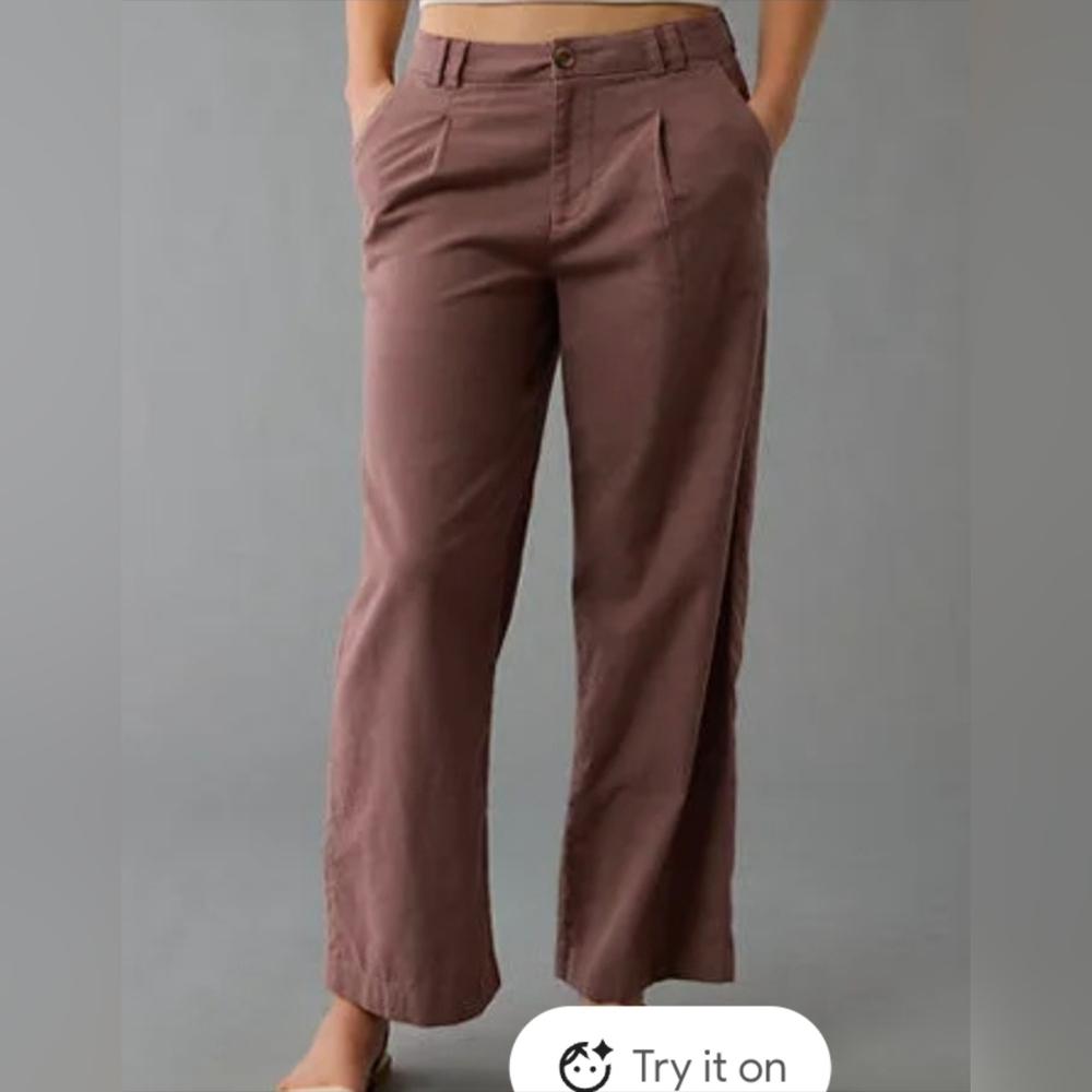 American Eagle Stove Pipe Crop Pants NWT